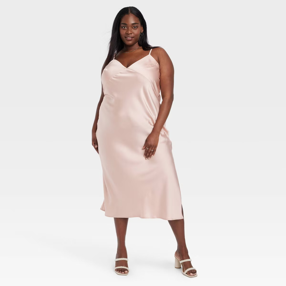 Women's Midi Slip Dress - A New Day™ | Target