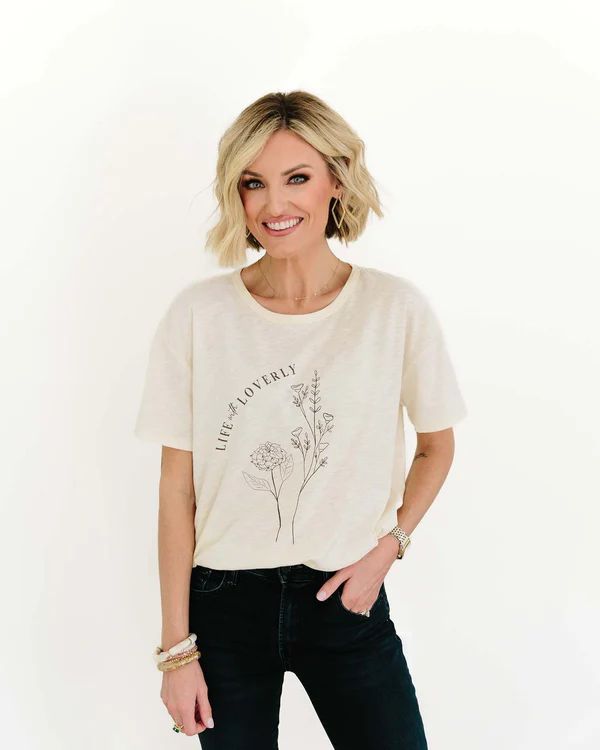 The LWL Wildflower Tee - LIMITED EDITION | Life with Loverly