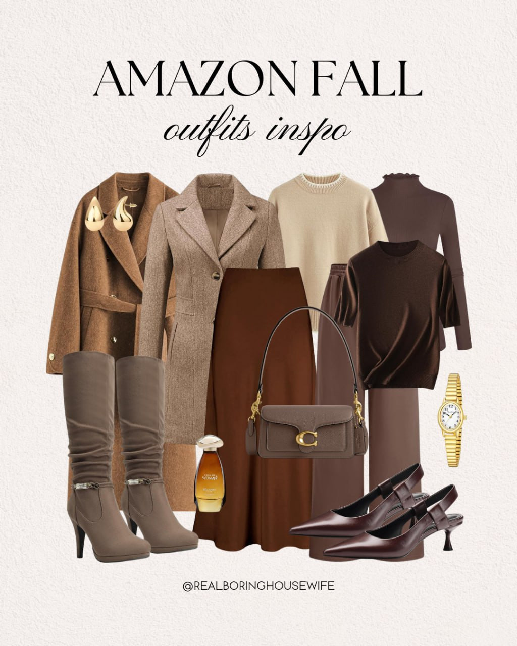 Amazon Fall Outfits Inspo

// Amazon, Amazon Fall Fashion, Amazon Fashion, Amazon Outfits, Amazon Fashion Women, Amazon Fashion Finds, Fall, Fall 2025, Fall Trends, 2025 Fall Trends, Fall Outfits, Fall Outfits Women, Fall Outfits 2025, Fall Outfits Amazon, Fall Outfit Fall, Fall Fashion, Fall Looks, Fall Fits, Fall Inspo, Fall Amazon, Amazon Fall, Amazon Fall Outfits, Amazon Coat, Trench Coat, Amazon Skirt, Amazon Maxi Skirt, Sweatpants, Amazon Sweatpants, Wide Leg Sweatpants, Amazon Sweater, Sweaters, Fall Sweaters, Short Sleeve Sweater, Fall Boots, Fall Boots 2025, Knee High Boots, Heeled Boots, Amazon Heels, Kitten Heels, Pumps, Amazon Bag, Shoulder Bag, Brown Shoulder Bag, Amazon Accessories, Amazon Jewelry, Amazon Gold Jewelry, Amazon Earrings, Amazon Gold Earrings, Amazon Watch, Gold Watch, Womens Watch, Perfume, Parfum 

 #LTKSeasonal #LTKFindsUnder100 #LTKStyleTip