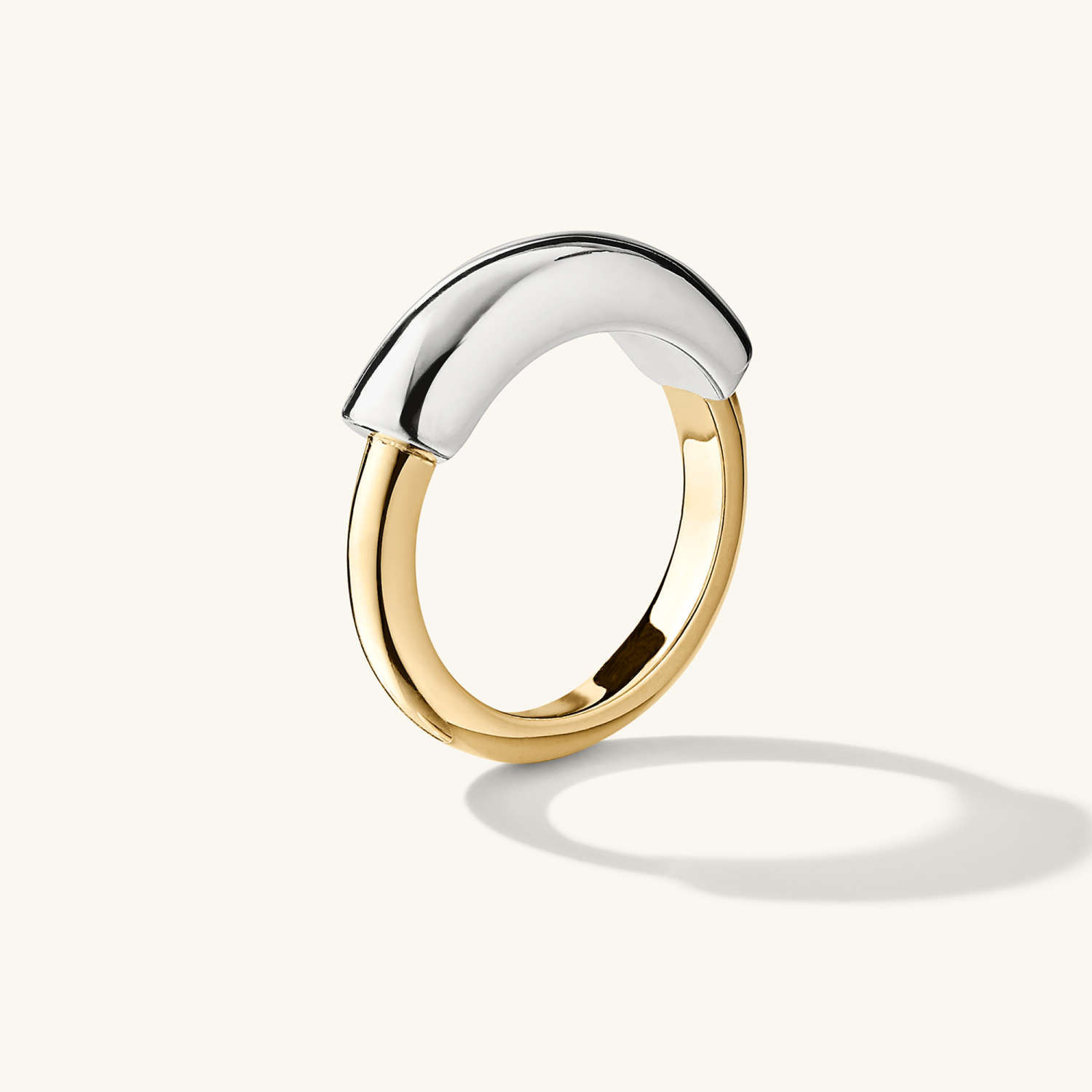 Mixed Tube Ring | Mejuri (Global)