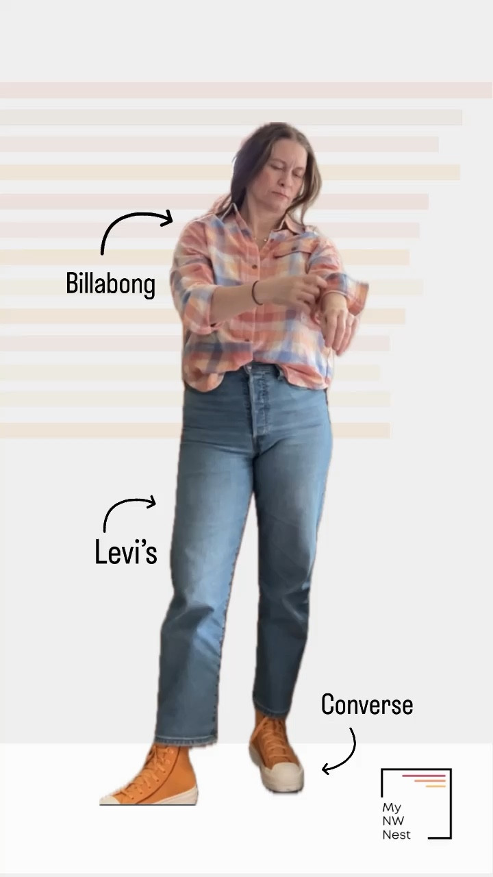 Winter of plaid. Billabong shirt, Levi’s with Converse of course 

#LTKover40 #LTKsalealert #LTKSeasonal