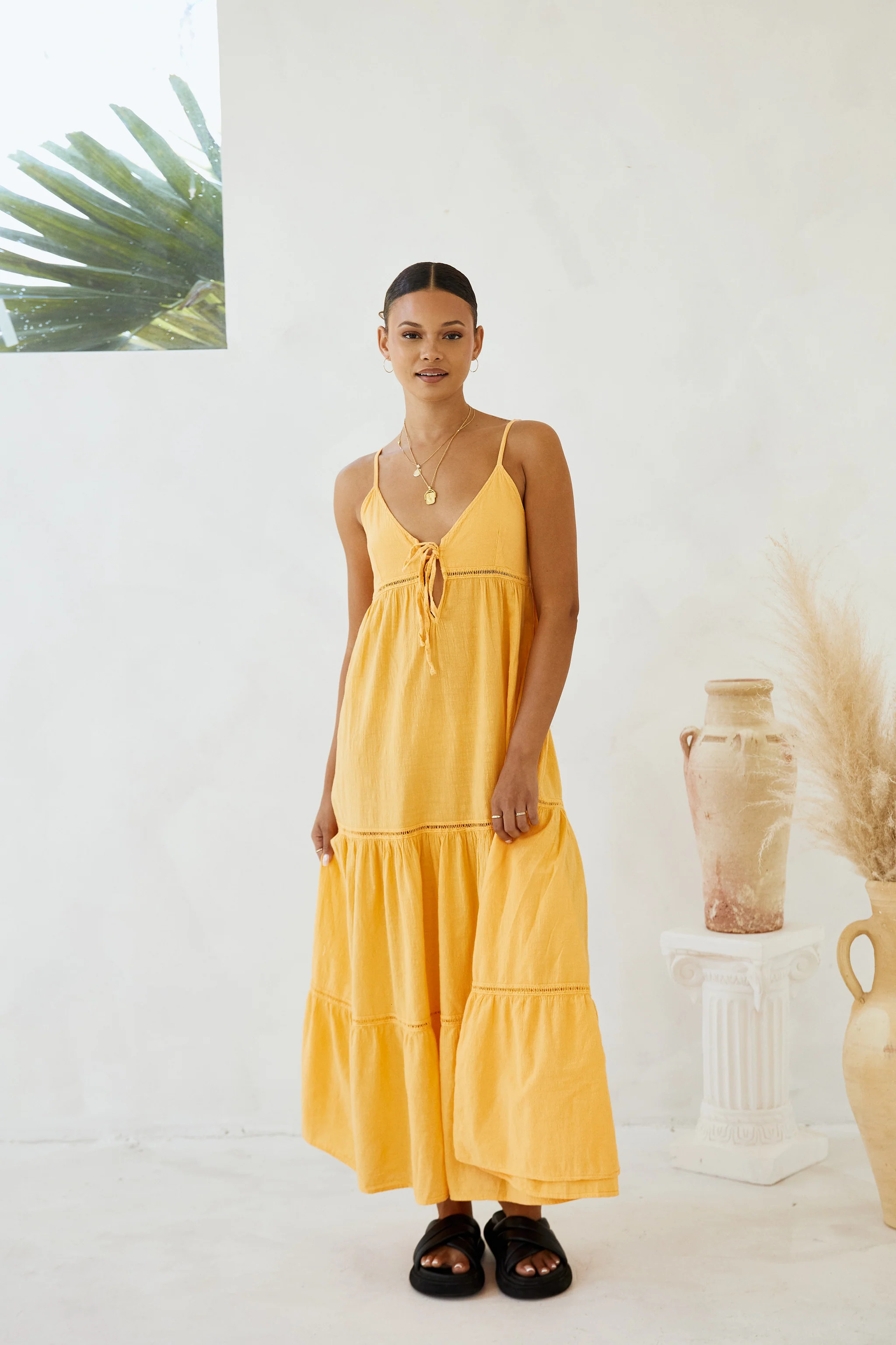 Aneta Dress | Blanco By Nature