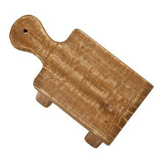 Hello Honey® 9.5" Small Wood Pedestal with Handle | 9.5" x 4.8" | Michaels® | Michaels Stores