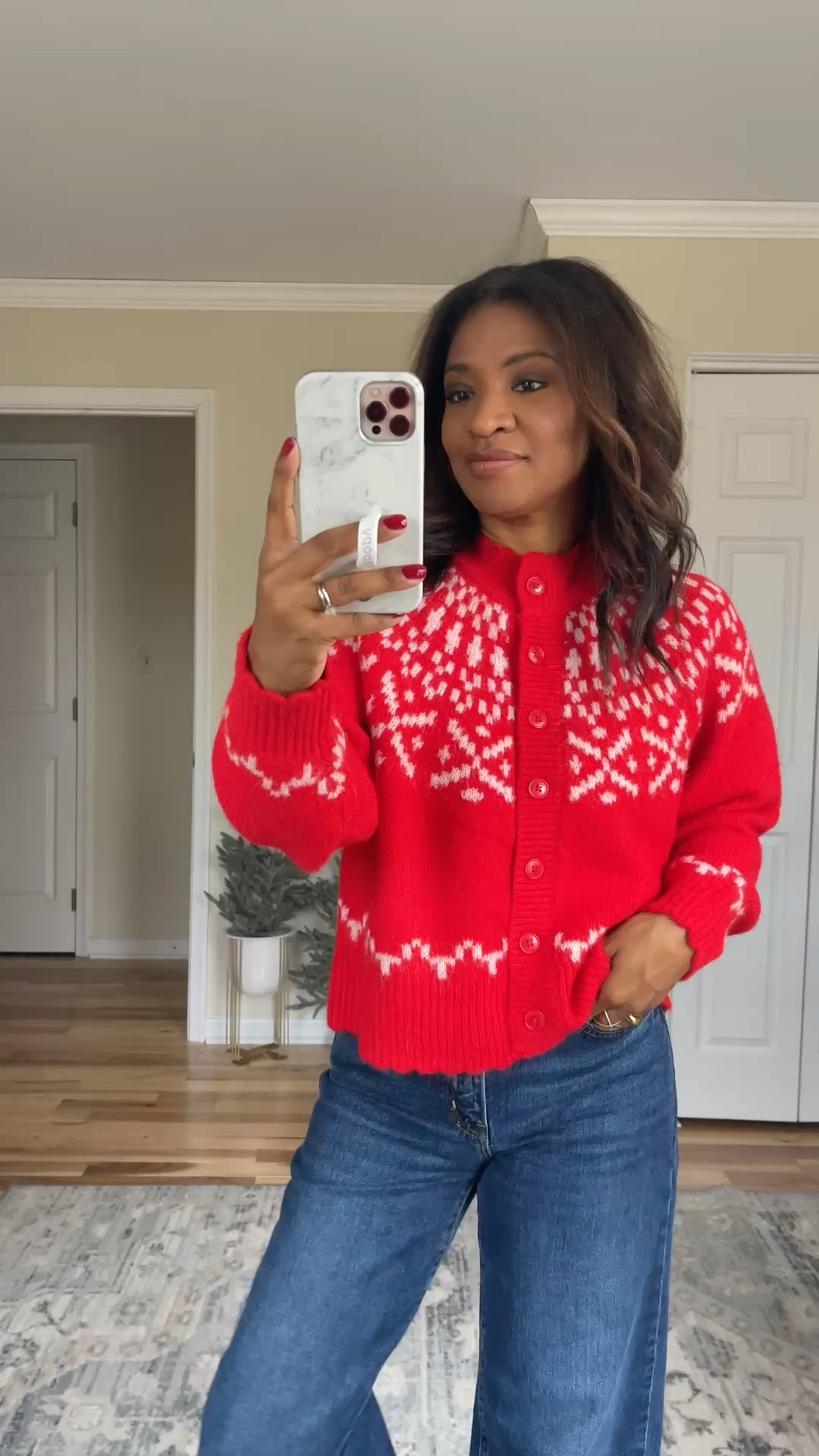 Wearing a small in everything 

#ltkfindsunder100 #ltkholiday #ltkfindsunder50

L