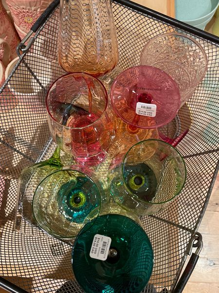 Buying all of these beautiful wine glasses for my kitchen buffet! #springcolors 

#LTKFind #LTKGiftGuide #LTKFestival