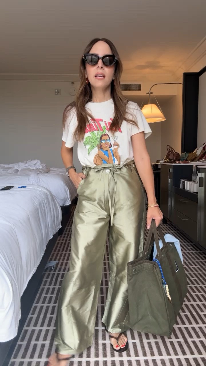 Today’s ootd ☀️ running between Shopbop event plans and my son’s pre-k graduation picnic, so I wanted something cute, comfortable, and low-maintenance. These pants are so lightweight and the graphic tee keeps it feeling fun and relaxed.

#LTKootd #LTKmorningroutine #LTKmomlife