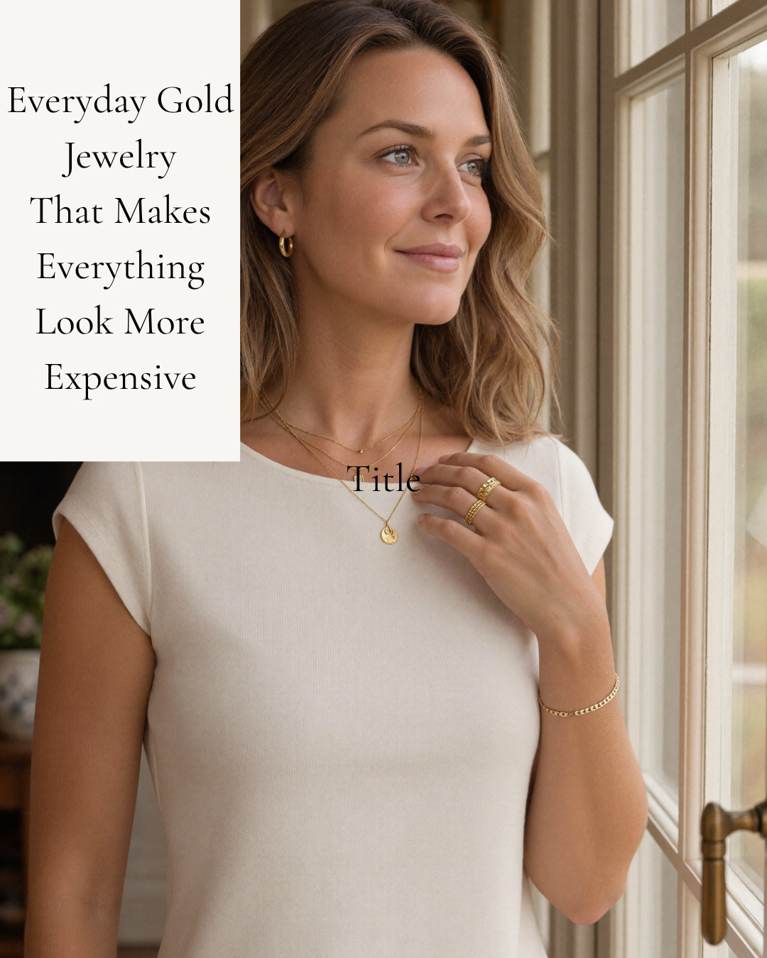 The kind of jewelry you put on once—and somehow never take off. ✨

I rounded up timeless gold pieces made for everyday wear: delicate necklaces, stackable rings, classic earrings, and bracelets that add just enough polish without feeling overdone.

Some are investment pieces, others are more attainable—but every one earns its place in your jewelry box.

Which piece would you wear every day?

Comment **GOLD** and I’ll send you the links. 🤍

*Affiliate links included. I may earn a commission from qualifying purchases at no additional cost to you.* 

 