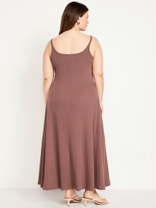 Sleeveless Ribbed Maxi Dress | Old Navy (US)