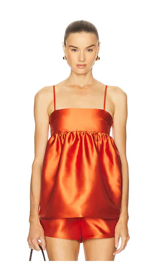 The Yarden Top in Rust | Revolve Clothing (Global)