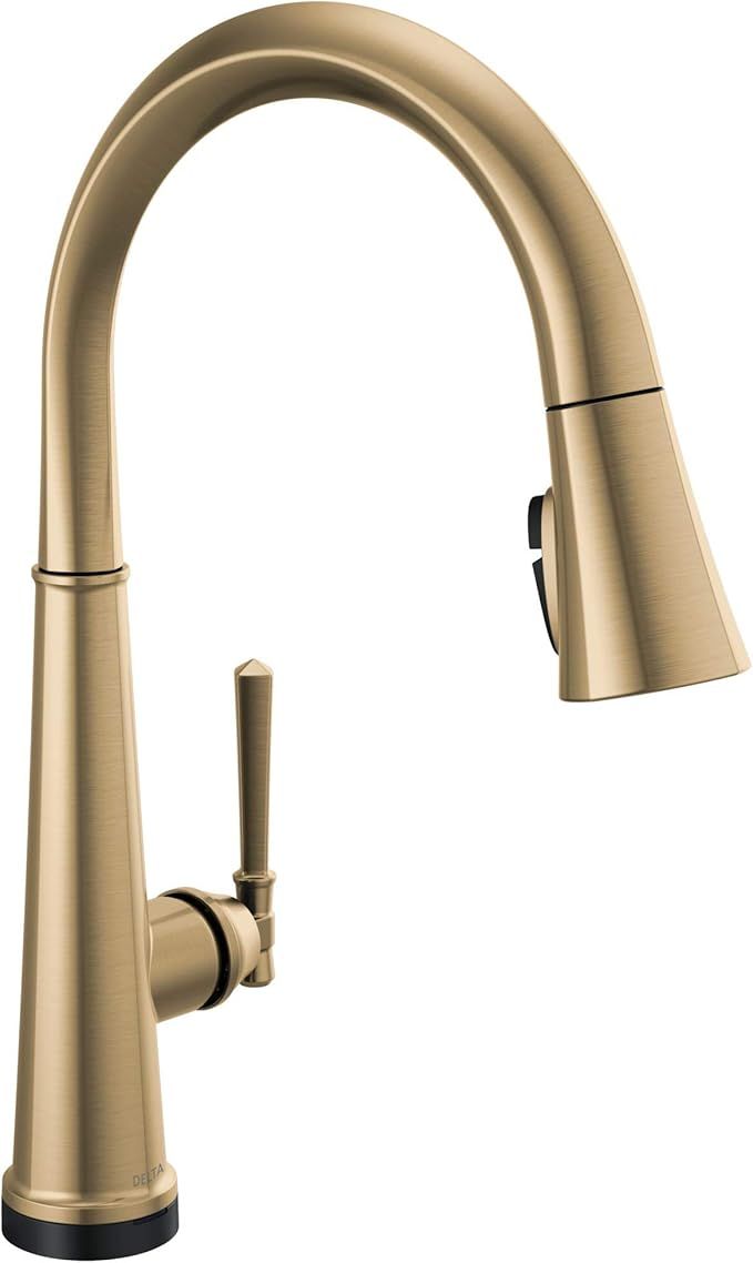 Delta Faucet Emmeline Gold Kitchen Faucet Touch, Touch Kitchen Faucets with Pull Down Sprayer, Ki... | Amazon (US)