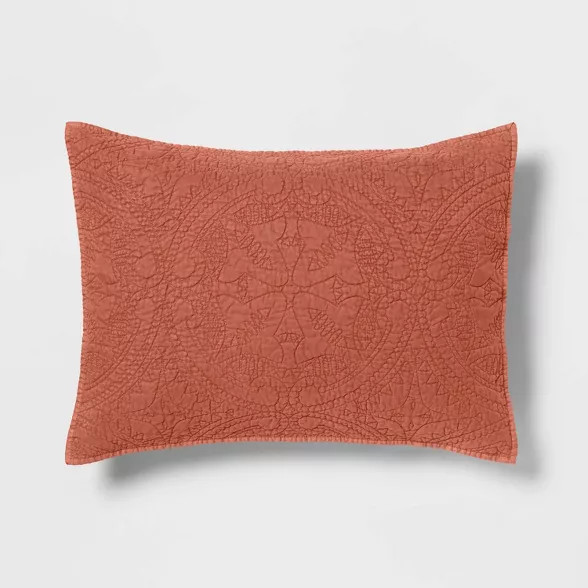 Medallion Stitch Quilt Sham - Opalhouse™ | Target