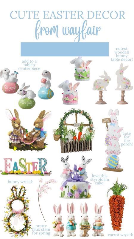 Wayfair Easter decor

there are so many decor options at Wayfair for any occasion. Wayfair has you covered for all of your Spring or Easter decorating!"

@wayfair 
#wayfair 
#wayfairpartner

#LTKSpringSale #LTKhome #LTKSeasonal