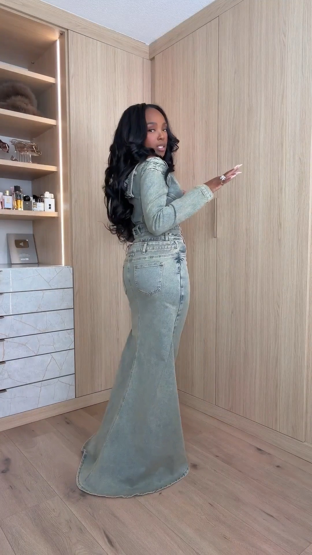Denim on denim outfit✨ Everything from this look is linked below. 👇🏽    

Wearing: Size Small | 5’4” | 140 lbs | Denim 2 Long

📲   Download the FREE LTK app & follow me (@kirasfashionfinds) to shop all my daily finds.  #LTKootd #LTKPetite #LTKU
