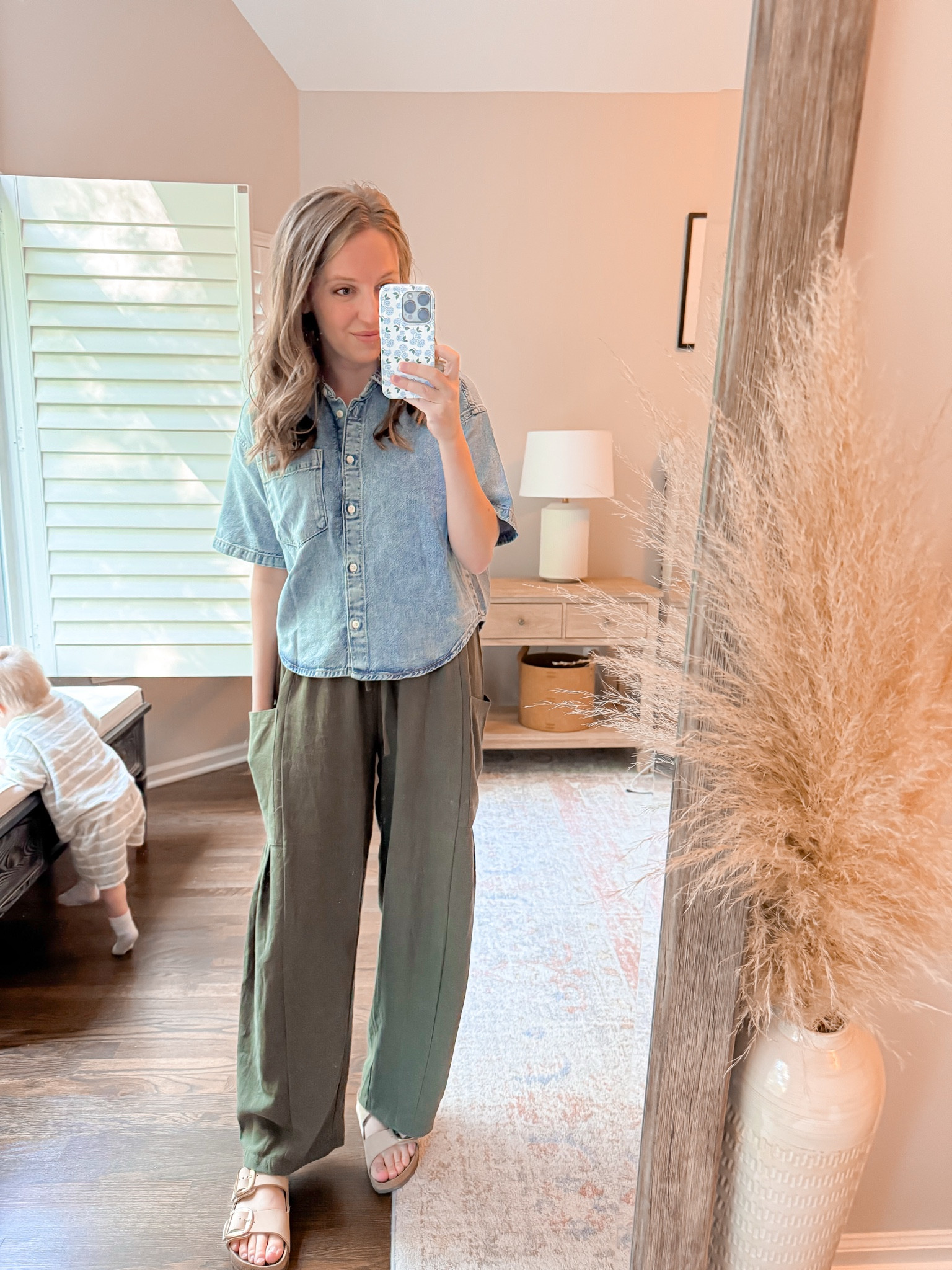 Easy spring outfit 
Comfy outfit 
Wearing small in both, they fit oversized 

#LTKootd #LTKSaleAlert