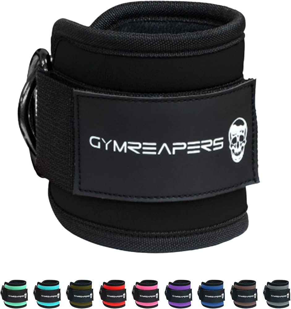 Gymreapers Ankle Straps (Pair) For Cable Machine Kickbacks, Glute Workouts, Lower Body Exercises ... | Amazon (US)