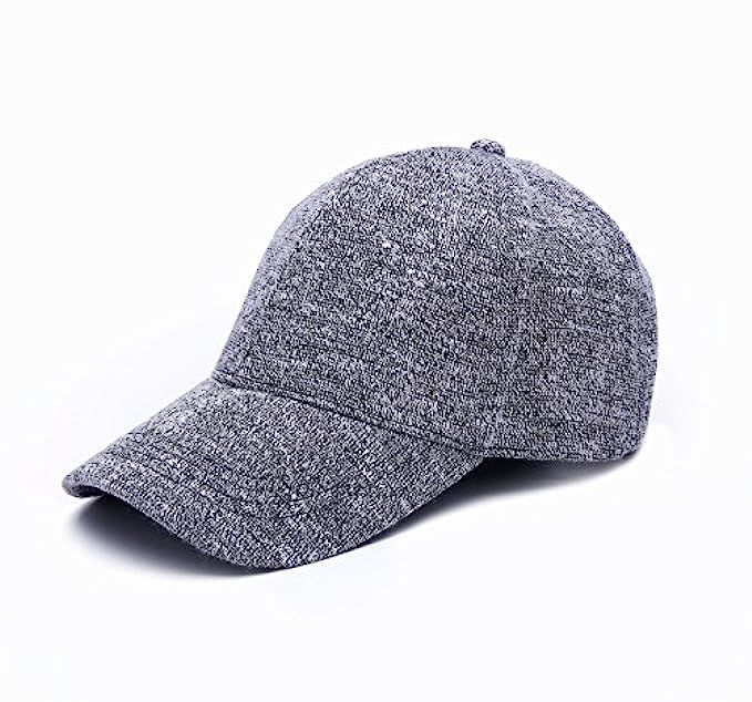 JOOWEN Unisex Knitted Textured Baseball Cap Soft Adjustable Solid Dad Hat For Women Men | Amazon (US)