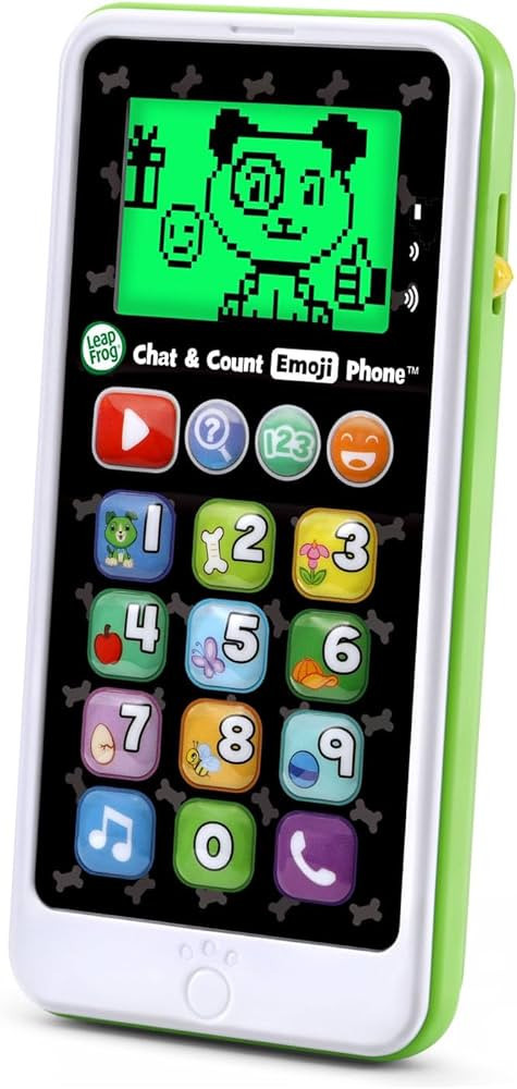 LeapFrog Chat and Count Emoji Phone, Green Small | Amazon (US)