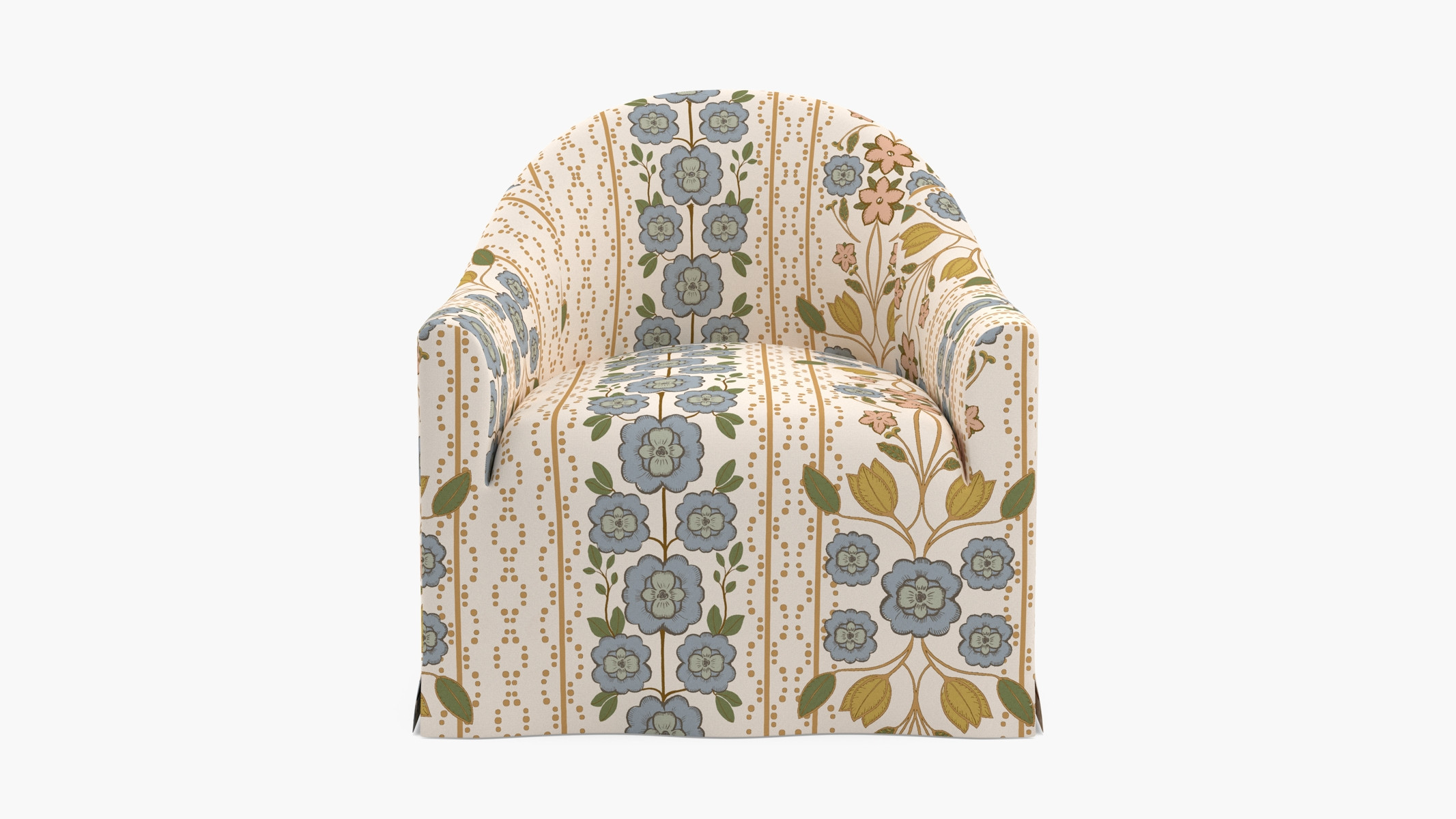 Slipcover Swivel Chair | The Inside