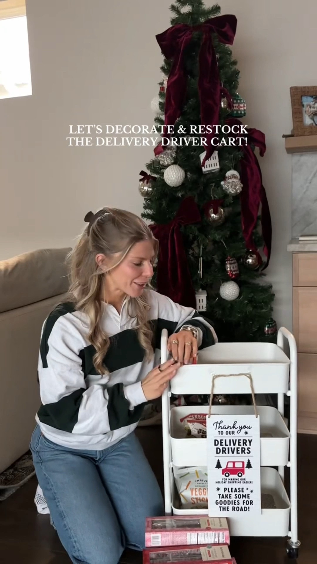 Let’s decorate and restock the delivery driver cart!!

#LTKfoodie #LTKHome #LTKHoliday