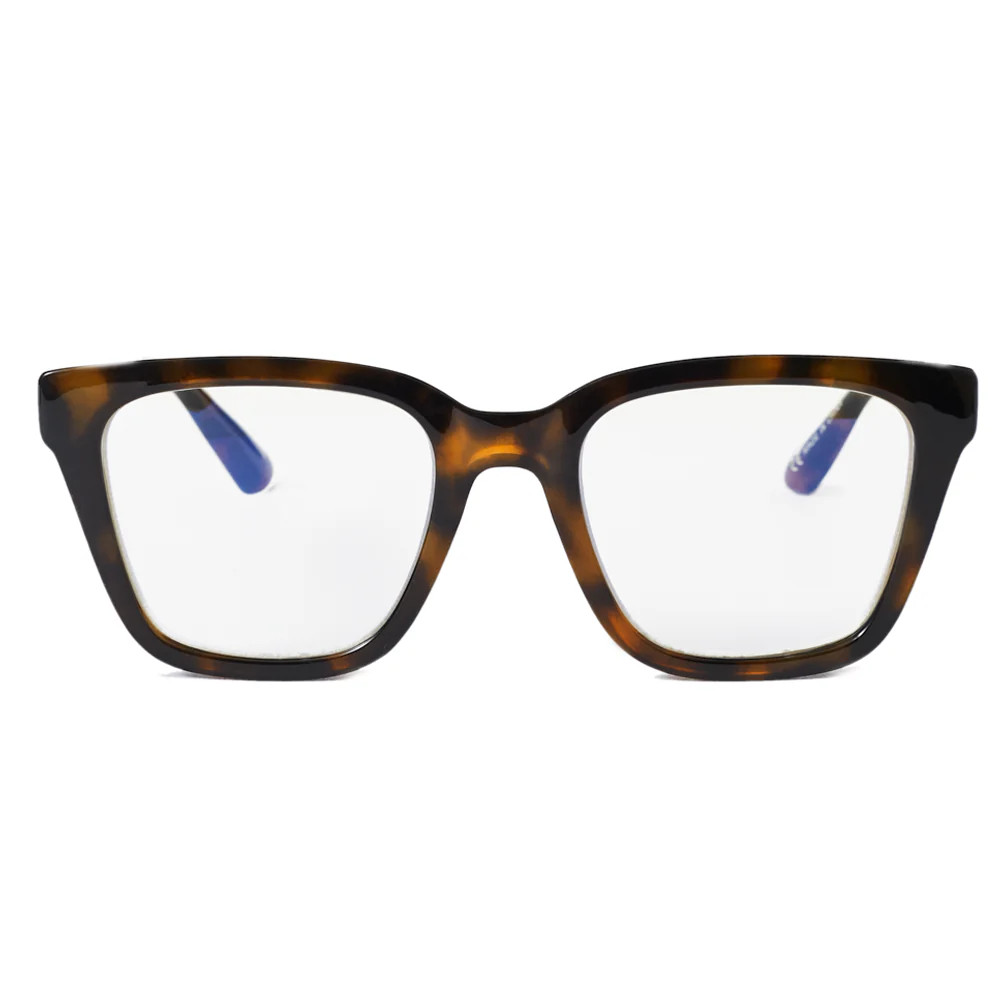 JUST MY TYPE BLUE LIGHT GLASSES TORTOISE | Poppy & Peonies