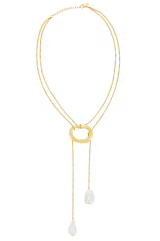 petit moments Solar Necklace in Gold from Revolve.com | Revolve Clothing (Global)