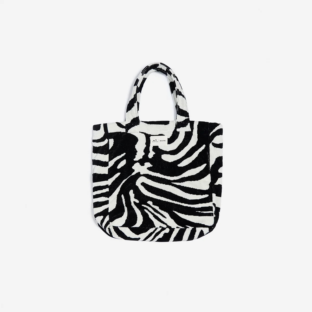 Skatie Zebra Terry Tote | Slowtide