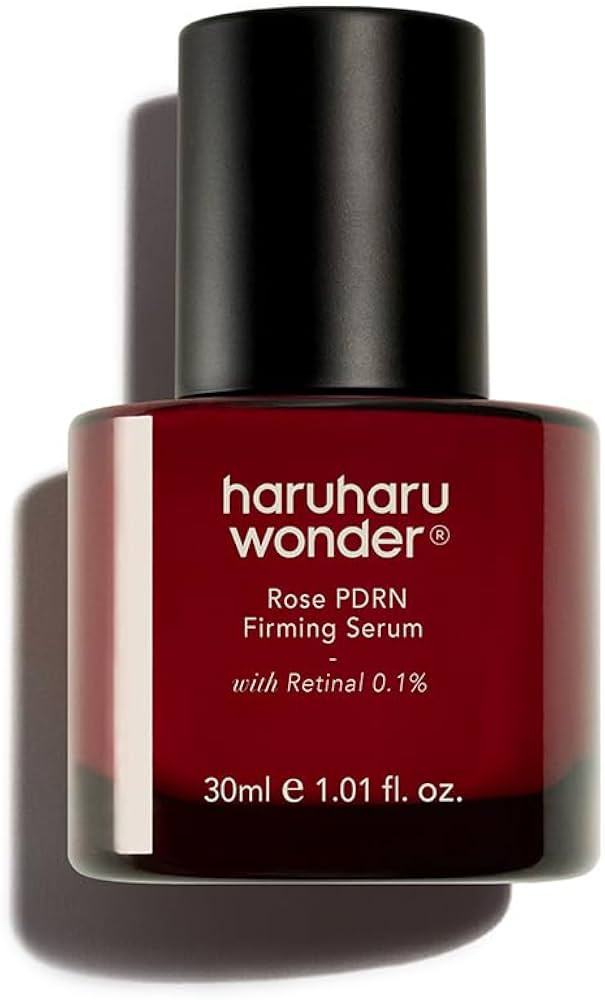 haruharu wonder Rose PDRN Firming Serum with Retinal 0.1%, Boost Collagen, Bulgarian Rose, Minimi... | Amazon (US)