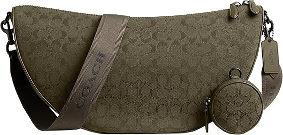 Coach Men's Hall Soft Sling Bag 45 in Signature Jacquard | Amazon (US)