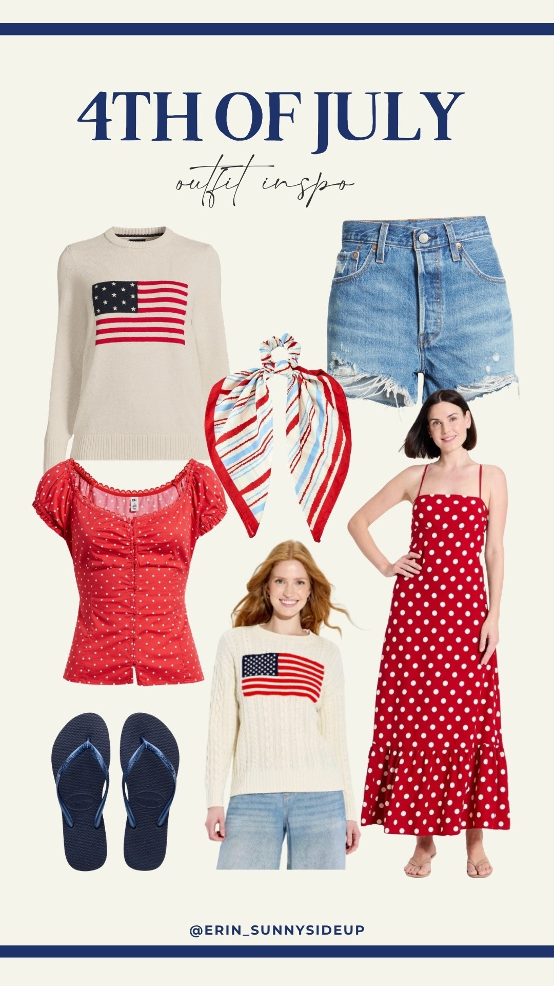 Some 4th of July outfit inspo to wear this year 😍🤍