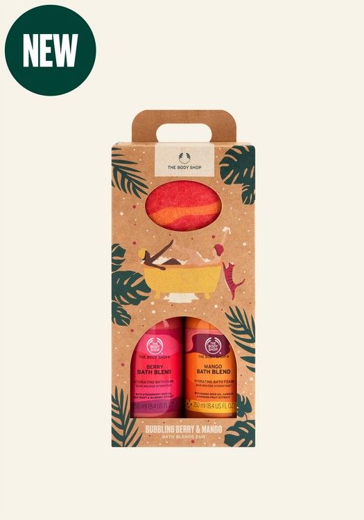 Bubbling Mango & Berry Bath Blends Duo | The Body Shop USA