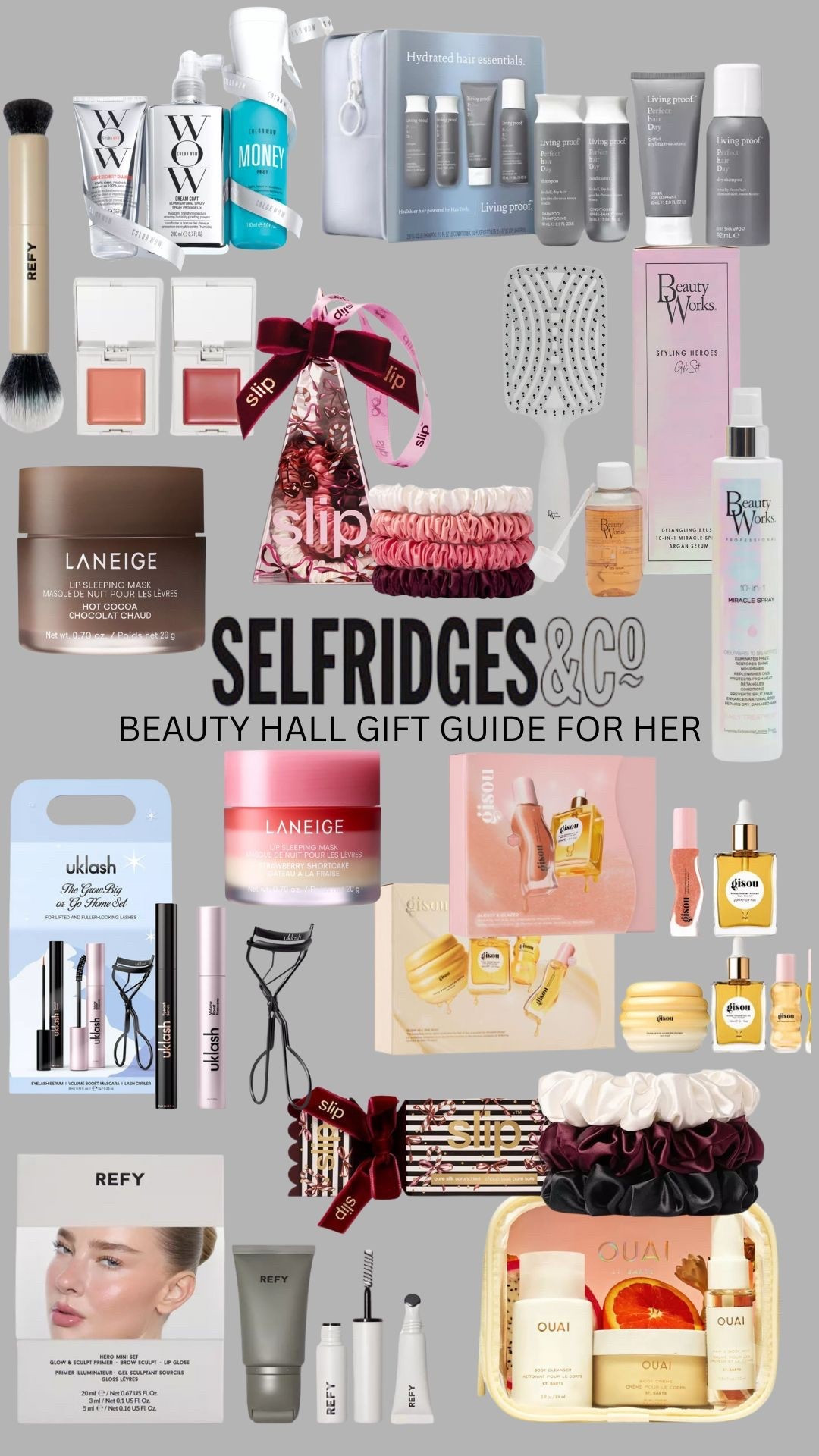 Selfridges beauty hall gift guide for her 

#LTKfestive #LTKgiftguide #LTKxSelfridges
