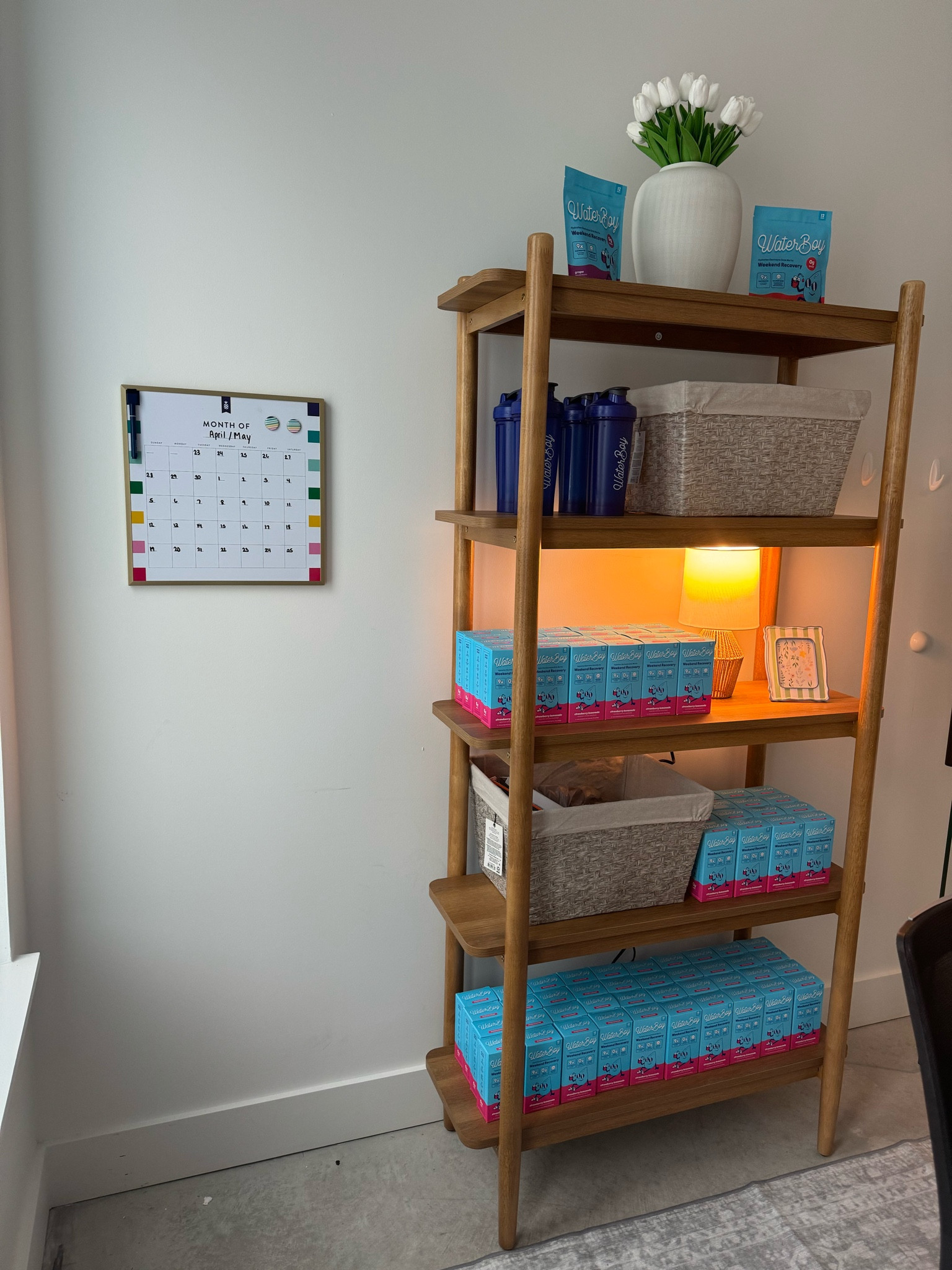 #walmartpartner #wtyw @walmart office refresh with new bookshelf for extra storage :) 