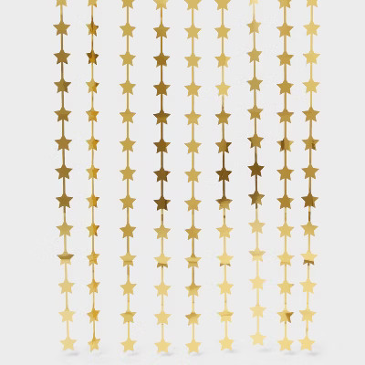 9ct Star Backdrop Party Decoration Gold - Spritz™ | Target