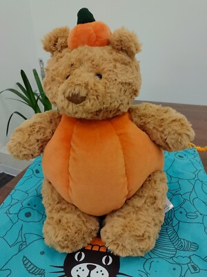Jellycat Bartholomew Bear Pumpkin – 36cm Plush Toy | Halloween Soft Collectible | eBay US