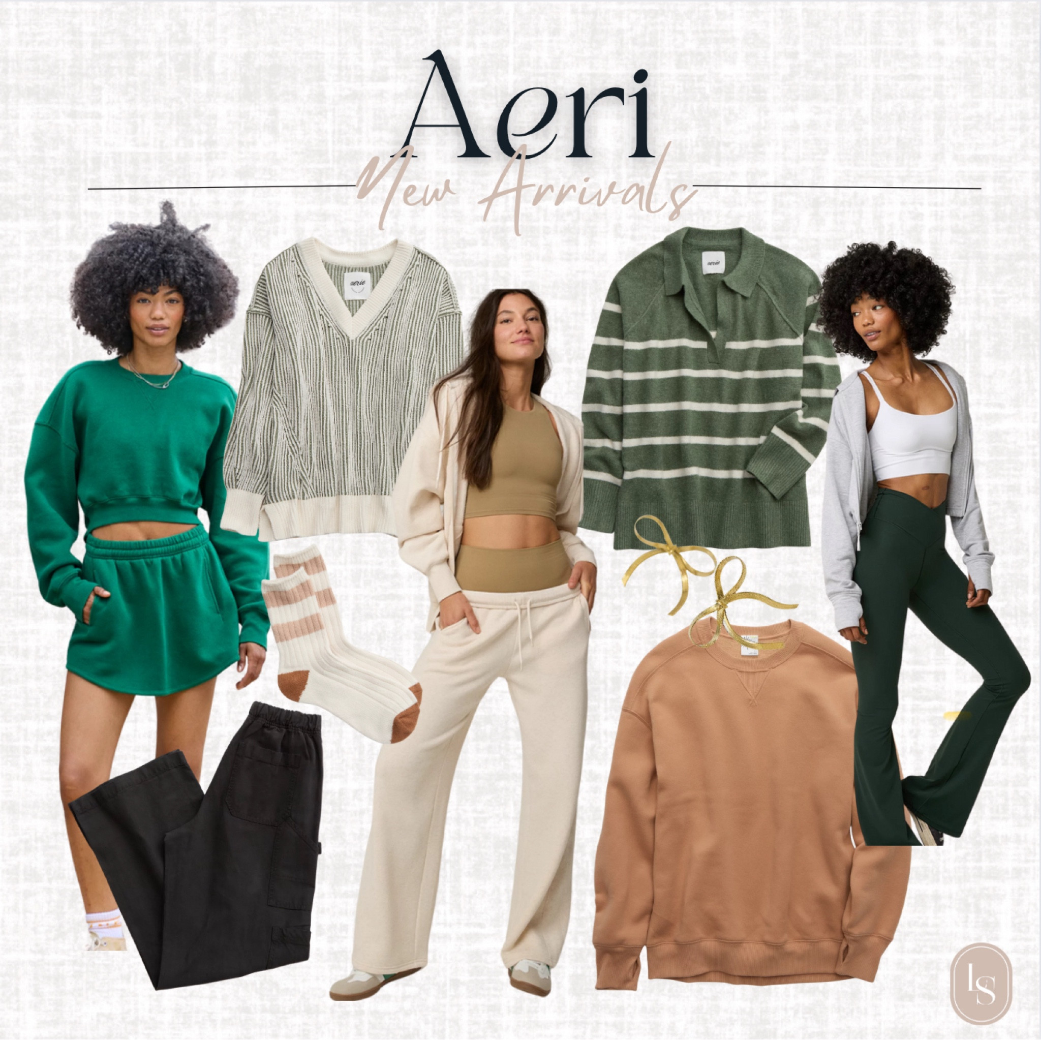 Aerie new releases…great colors for fall. Sweaters, sweatshirts, pants, and athletic skorts. Workout outfits and game day outfits.

#LTKFallSale #LTKFitness #LTKSaleAlert