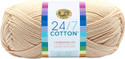 Click for more info about Lion Brand Yarn 761-098 24-7 Cotton Yarn, Ecru