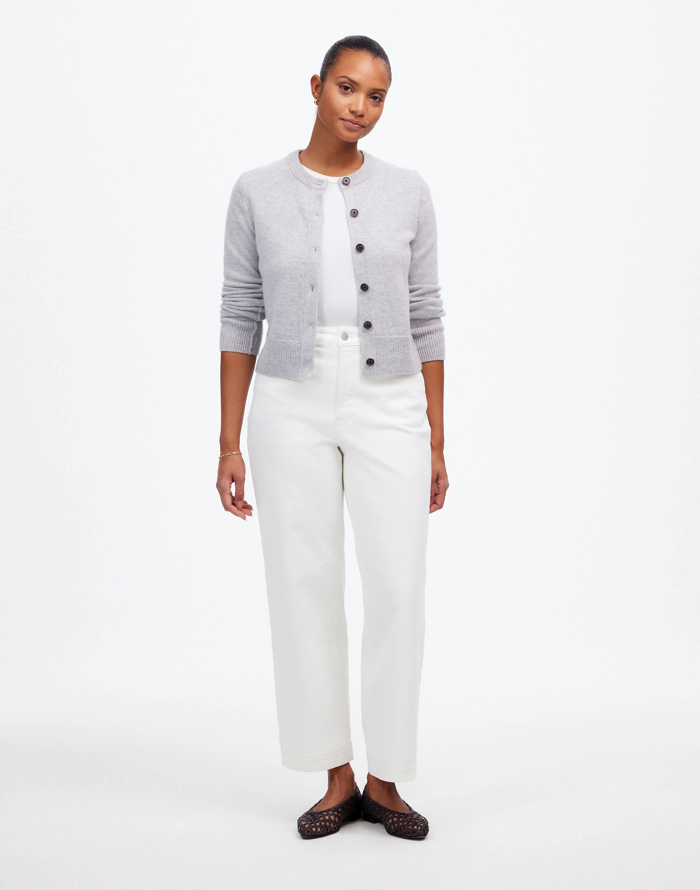 The Curvy Perfect Vintage Wide-Leg Crop Jean | Madewell