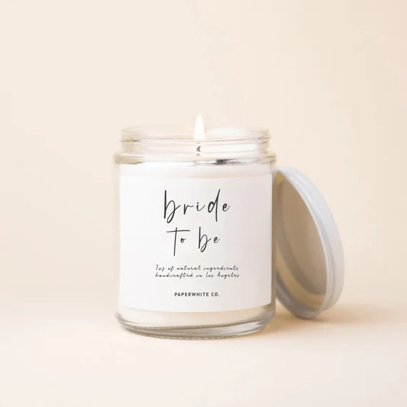 Bride To Be, Bridal Shower Gift, Bride Candle, Bride Gift, Engagement Candle, Engagement Gift, En... | Etsy (US)