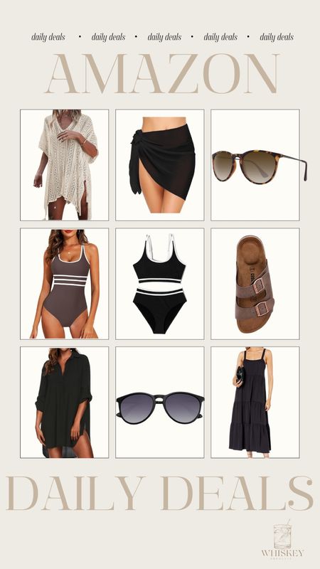 Amazon daily deals for your next beach vacation! I’m obsessed with these swimsuits and coverups! Super affordable!

Amazon finds, Amazon deals, Amazon sale, fashion deals, fashion finds on sale, Amazon fashion 

#LTKstyletip #LTKSeasonal #LTKswim