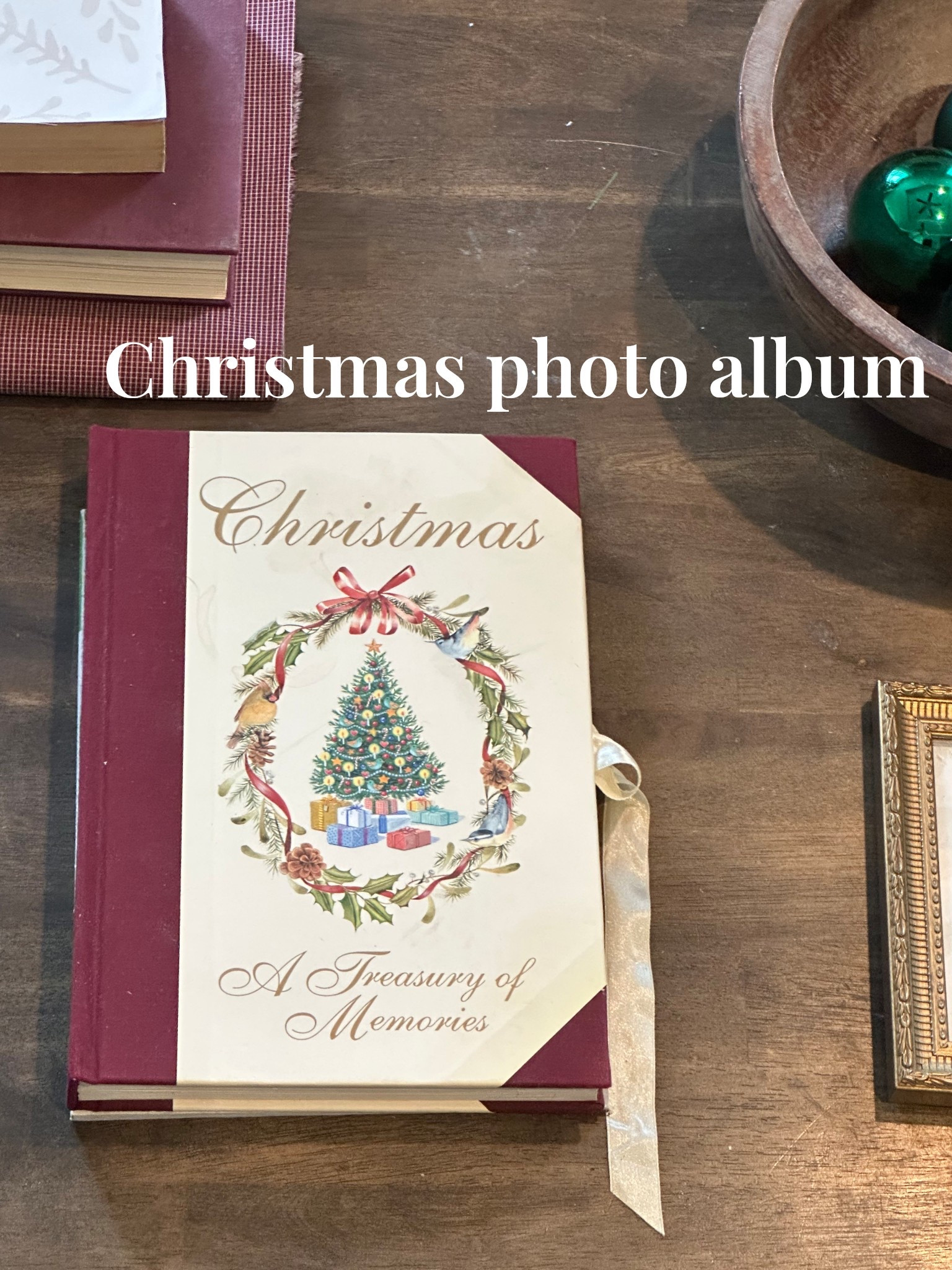 They don’t make them like this anymore but having a Christmas photo album is so special. Every year you get to display your Christmas photos. 

#LTKHome #LTKHoliday #LTKGiftGuide
