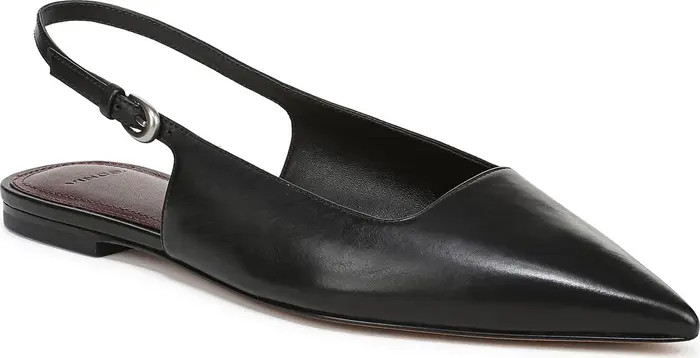 Vince Gracy Pointed Toe Slingback Flat (Women) | Nordstrom | Nordstrom
