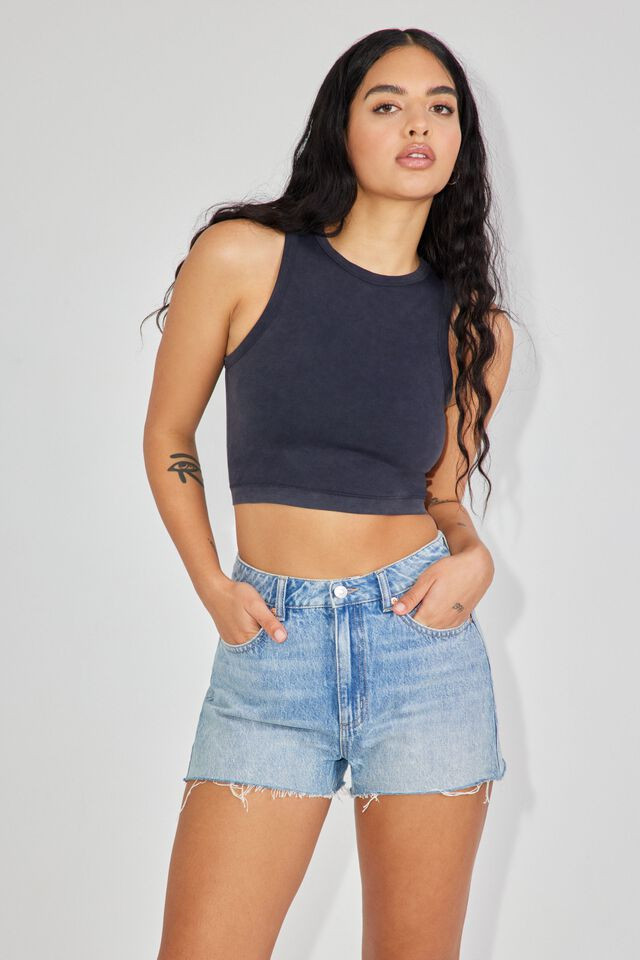 Denim Festival Short - Beacon Blue | Garage Clothing