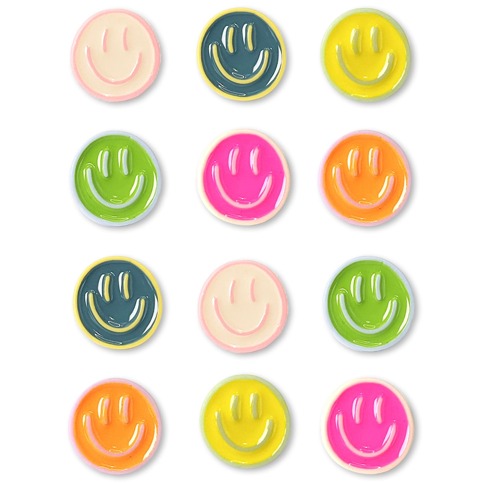 KEYDUACU 12 Pcs Cute Fridge Magnets, Fun Colorful Decorative Magnets for Lockers, Offices, School... | Amazon (US)