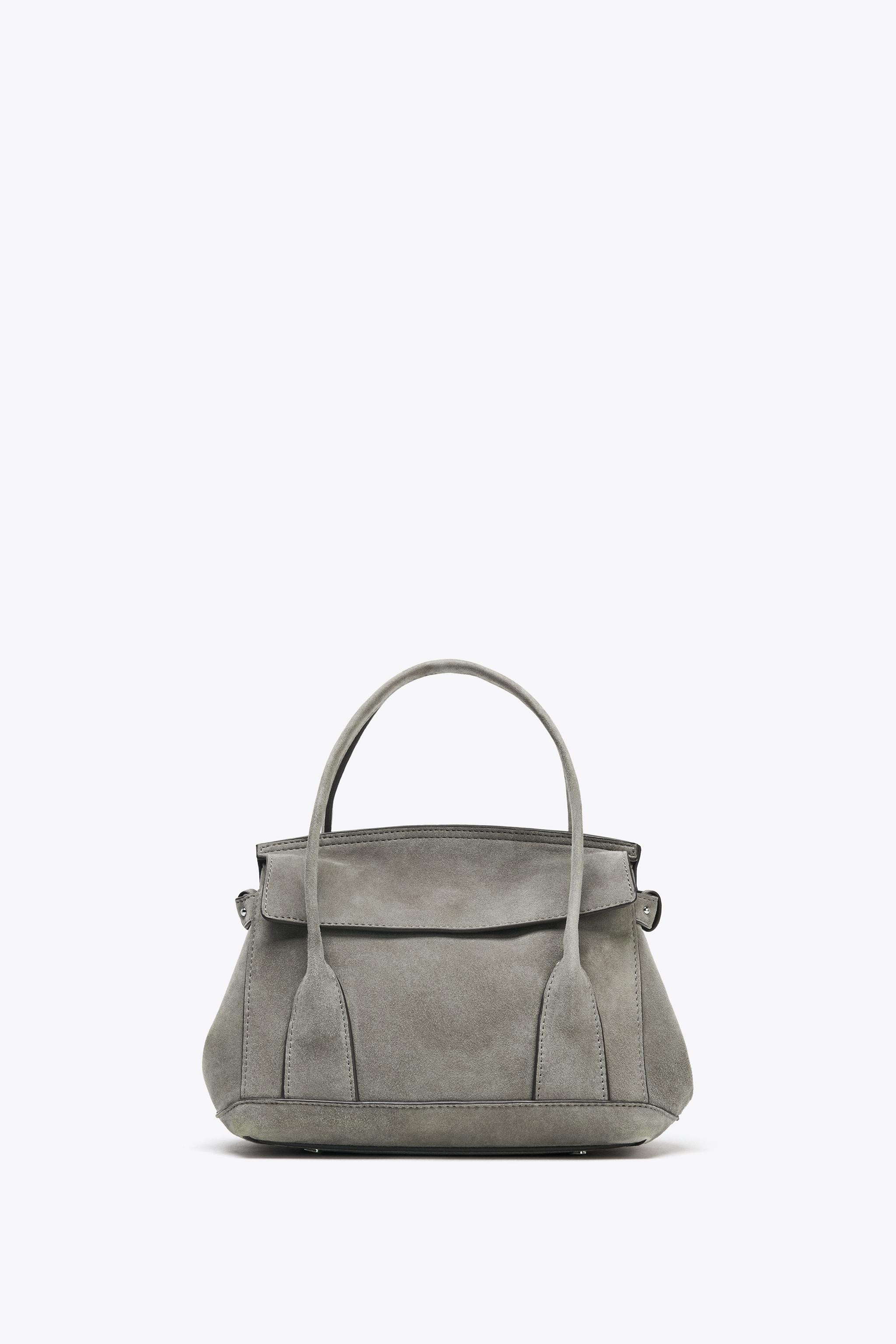 MINI CITY BAG IN PELLE | Zara UK