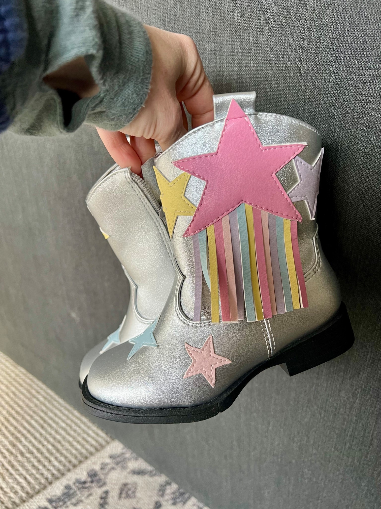 Rainbow cowgirl boots! Toddler sizes!

#LTKSaleAlert #LTKKids
