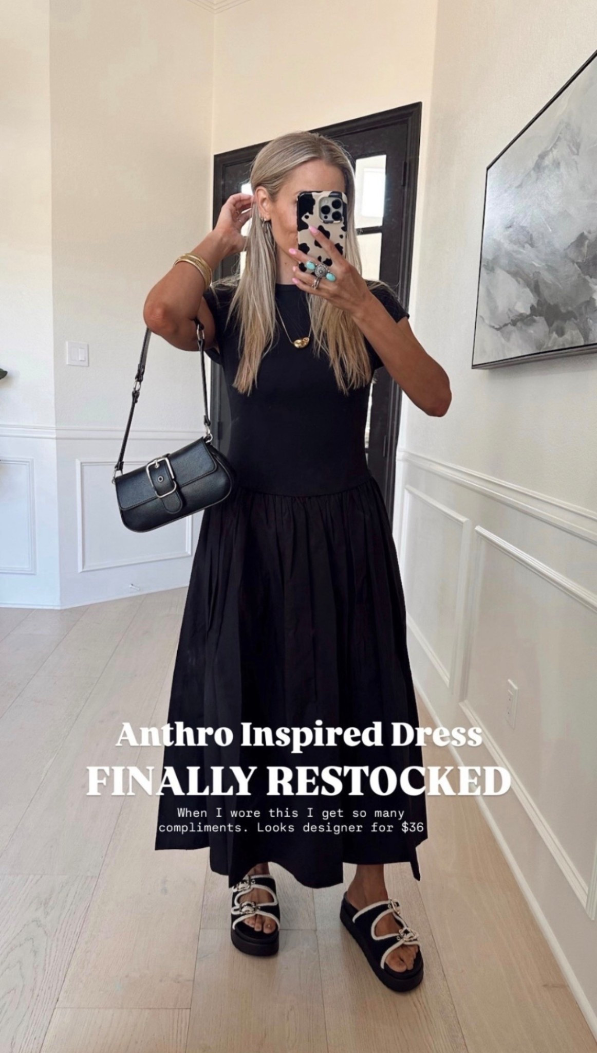 
🤍SCROLL TO SHOP🤍
Anthro Inspired Dress FINALLY restocked! 🖤 Sizes will go quick! 

Wearing size s / my tts 

#LTKmomlife #LTKootd #LTKWorkwear