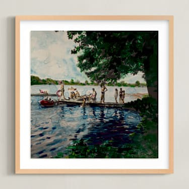 Color Photography: Lake | Minted