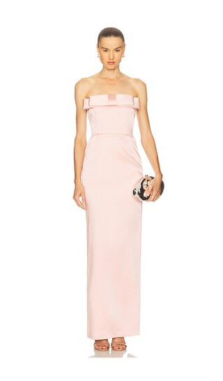 The New Arrivals by Ilkyaz Ozel Sisu Maxi Dress in Rose. - size 36/4 | Revolve Clothing (Global)