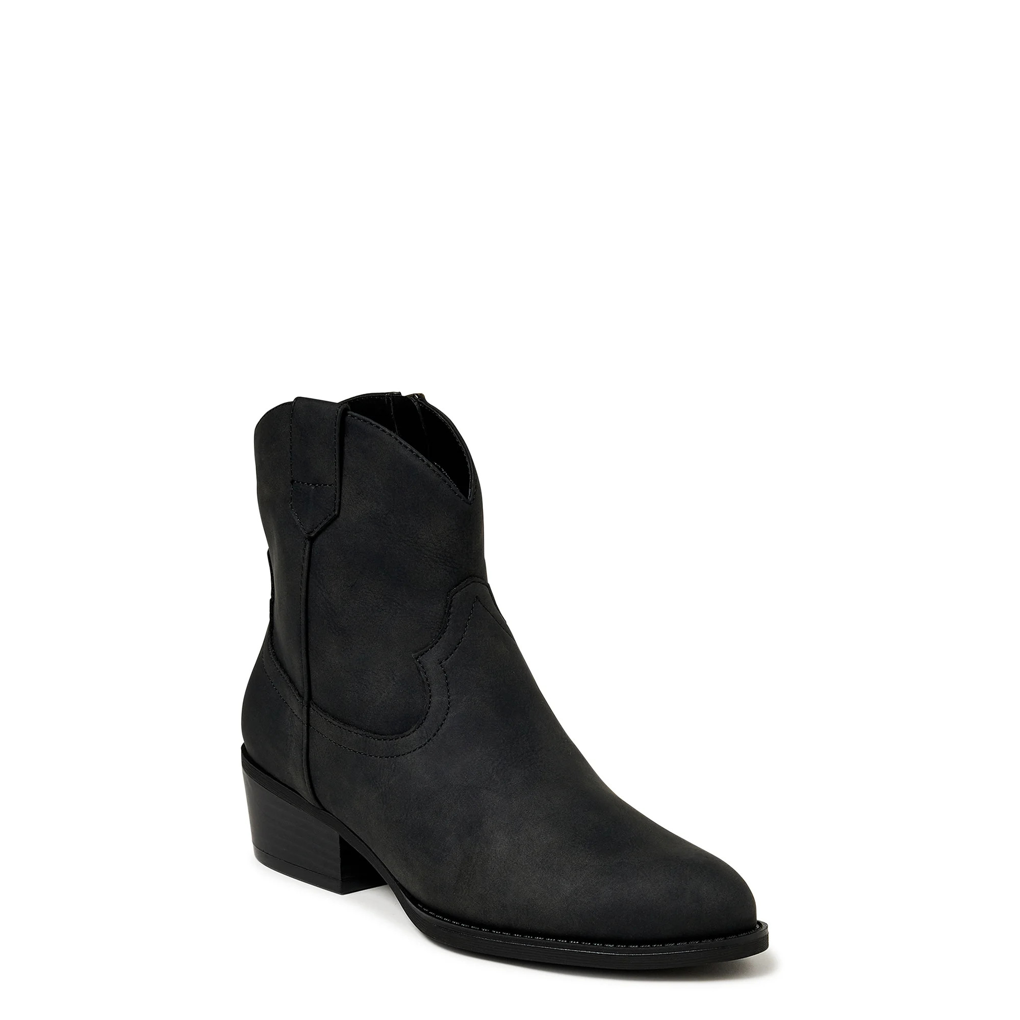 Time and Tru Women's Pull On Western Boot | Walmart (US)