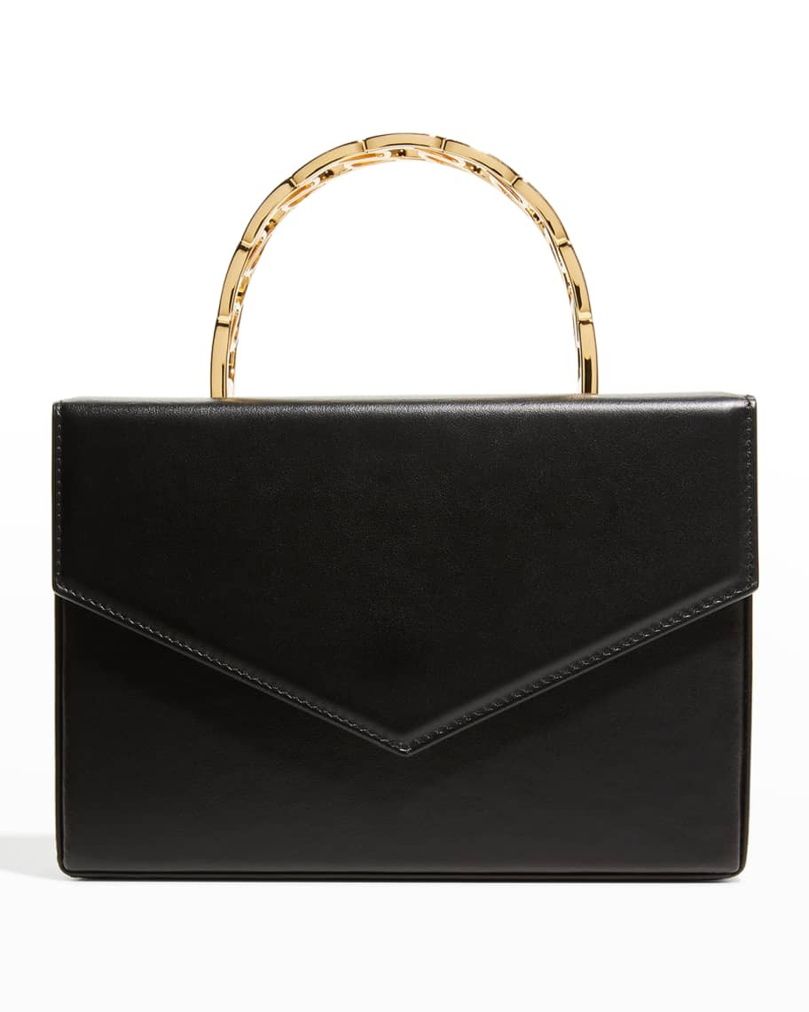Amina Muaddi Amini Pernille Chain Top-Handle Bag | Neiman Marcus